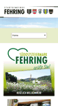 Mobile Screenshot of fehring.at