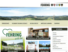 Tablet Screenshot of fehring.at